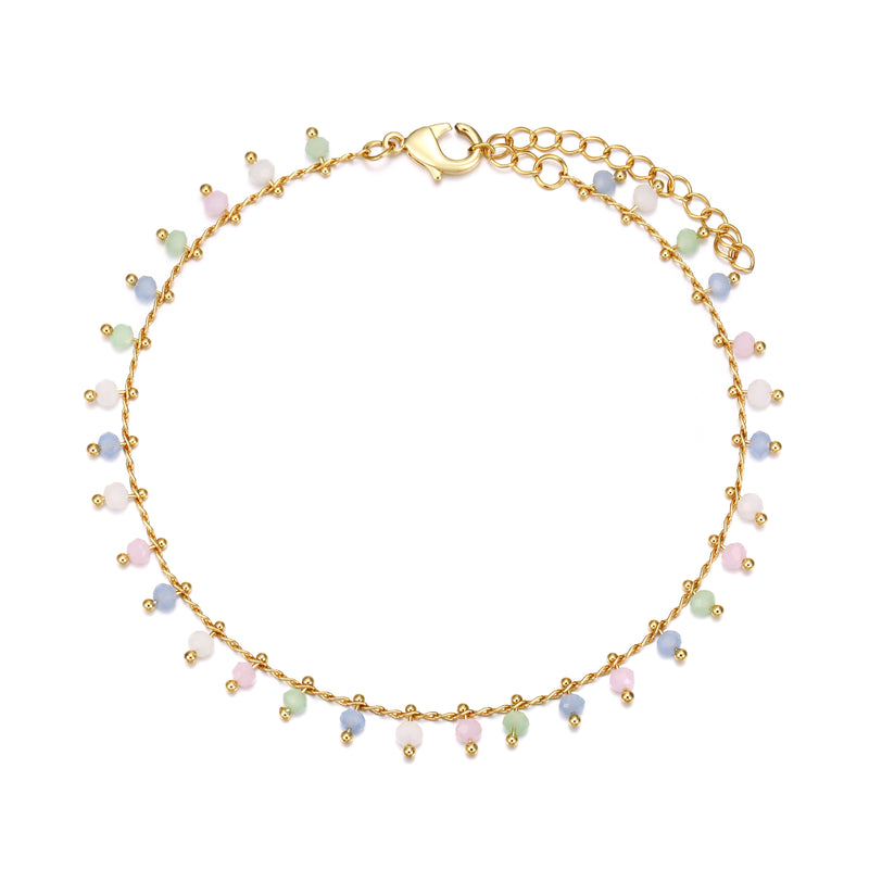 Chain Anklet Gold - Multicolour