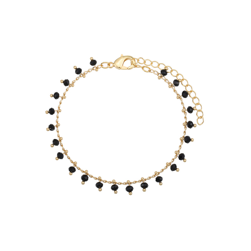 Chain Bracelet Gold - Black