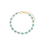 Chain Bracelet Gold - Evil Eye