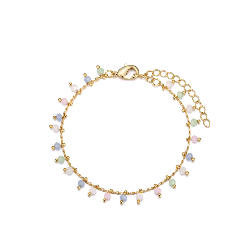 Chain Bracelet Gold - Multicolor