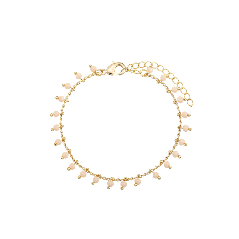 Chain Bracelet Gold - Peach