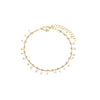 Chain Bracelet Gold - White