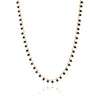 Chain Necklace Gold - Black