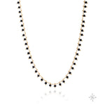 Chain Necklace Gold - Black