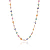 Chain Necklace Gold - Evil Eye Multicolour