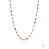 Chain Necklace Gold - Evil Eye Multicolour