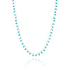 Chain Necklace Silver - Blue