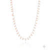 Chain Necklace Silver - Peach